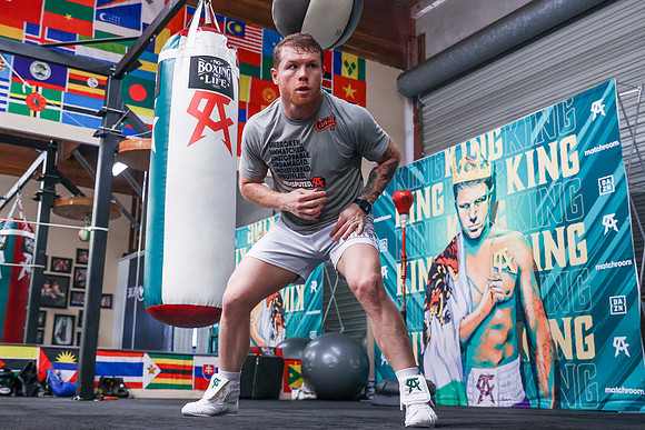 Boxing: Saul "Canelo" Alvarez Training