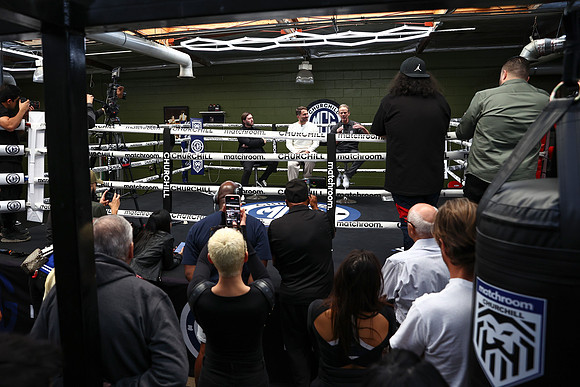 Churchill Boxing Club x Matchroom Announce Partnership