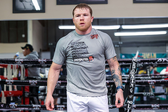 Boxing: Saul "Canelo" Alvarez Training