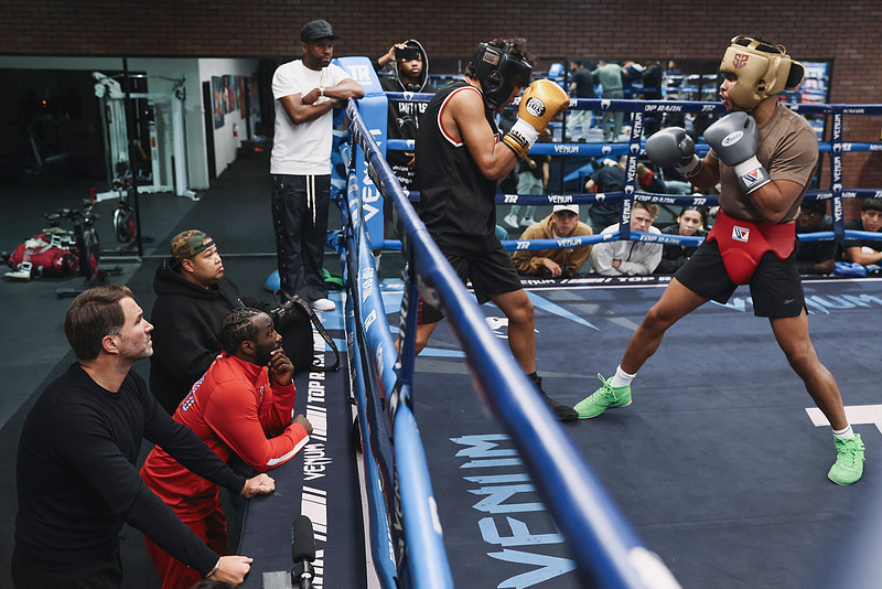 Shakur Stevenson Training Session