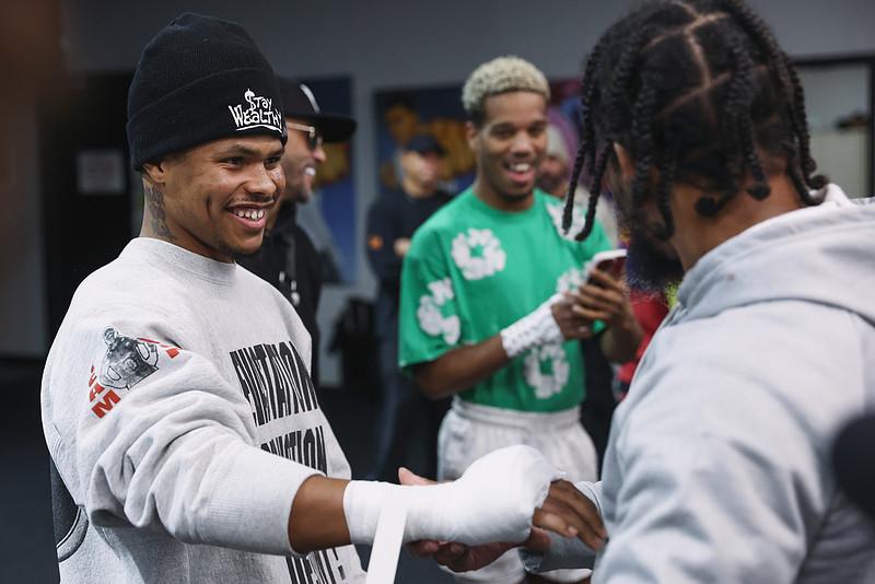 Shakur Stevenson Training Session