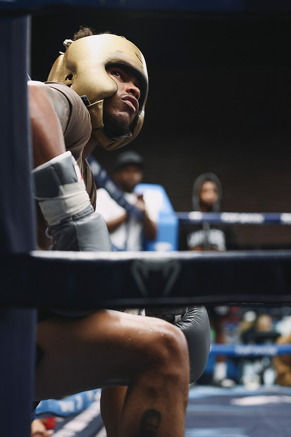 Shakur Stevenson Training Session
