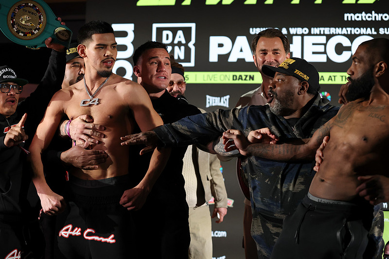 Diego Pacheco vs Steve Nelson Weigh-In