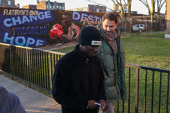 Boxing: Richardson Hitchins at NYC Cops and Kids