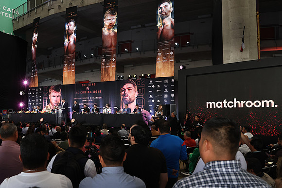 Boxing: Canelo Alvarez vs John Ryder Guadalajara Press Conference