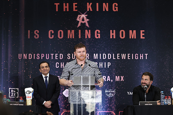 Boxing: Canelo Alvarez vs John Ryder Guadalajara Press Conference