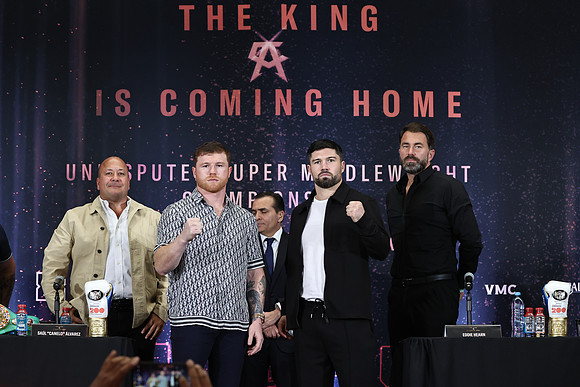 Boxing: Canelo Alvarez vs John Ryder Guadalajara Press Conference