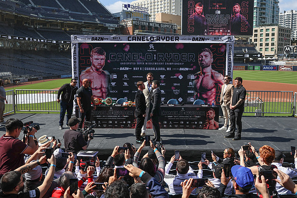Boxing: Canelo Alvarez vs John Ryder San Diego Press Conference