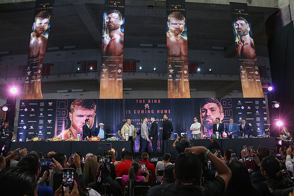 Boxing: Canelo Alvarez vs John Ryder Guadalajara Press Conference