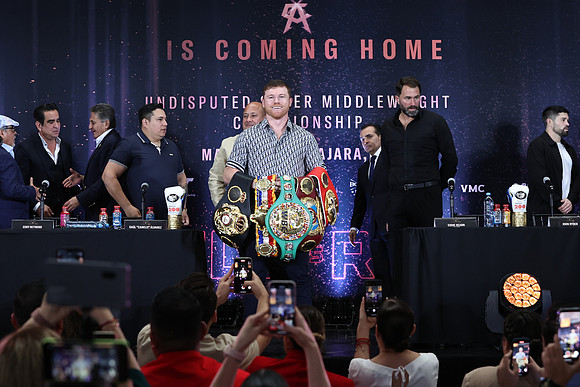 Boxing: Canelo Alvarez vs John Ryder Guadalajara Press Conference