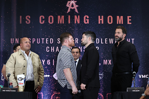 Boxing: Canelo Alvarez vs John Ryder Guadalajara Press Conference