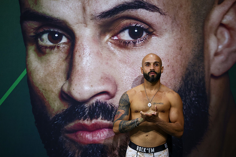 Eduardo Nunez vs Christopher Diaz Weigh-In