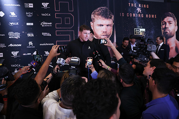 Boxing: Canelo Alvarez vs John Ryder Press Conference