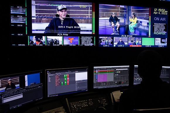 Boxing: Jesse Rodriguez Visits Telemundo