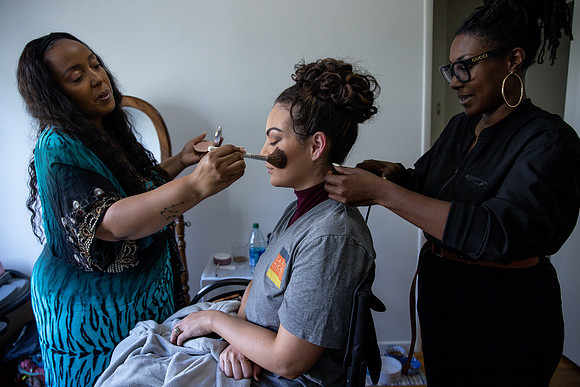 Giovannie Cruz: Guardians of the Galaxy Premiere Glam BTS