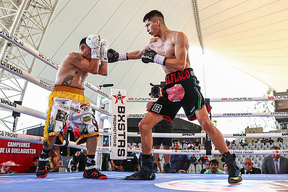 Adrian Curiel and Sivenathi Nontshinga Fight Night