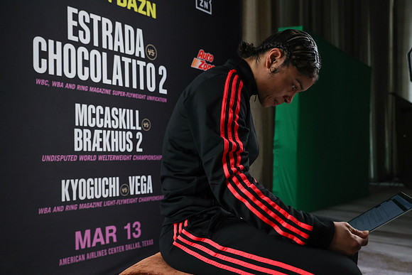 Boxing: Estrada and Gonzalez Media Day