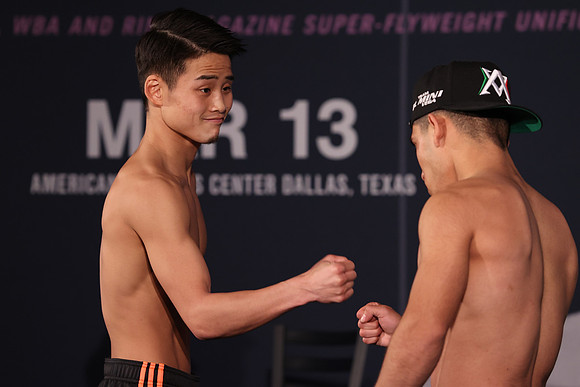 Boxing: Estrada and Gonzalez 2 Weigh-In