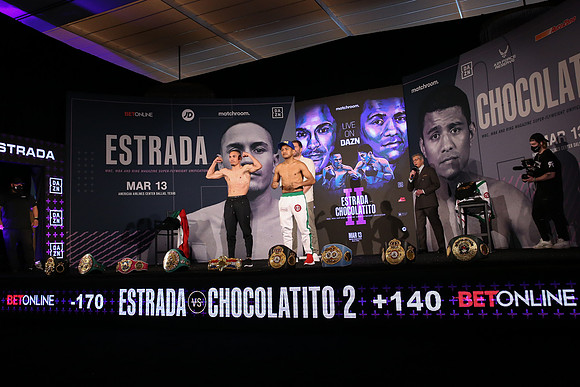 Boxing: Estrada and Gonzalez 2 Weigh-In