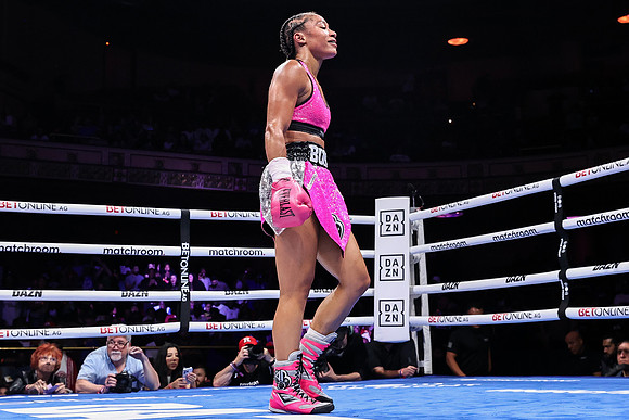 Boxing: Alycia Baumgardner vs Christina Linardatou Fight Night