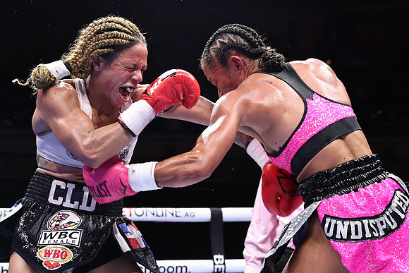 Boxing: Alycia Baumgardner vs Christina Linardatou Fight Night