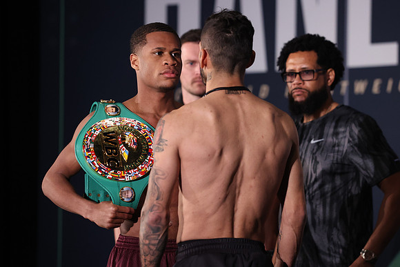Boxing: Haney and Linares Weigh-In
