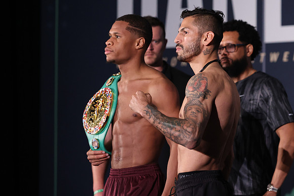 Boxing: Haney and Linares Weigh-In
