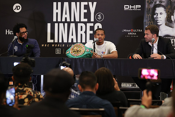 Boxing: Haney and Linares Fight Night