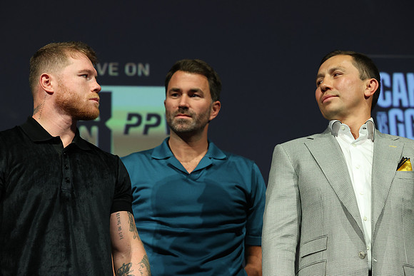 Canelo Alvarez vs Gennadiy Golovkin 3 Launch Press Conference Los Angeles