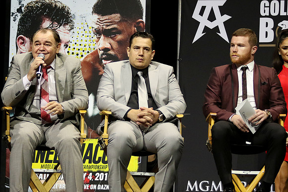 Boxing: Saul Alvarez vs Daniel Jacobs LA Press Conference