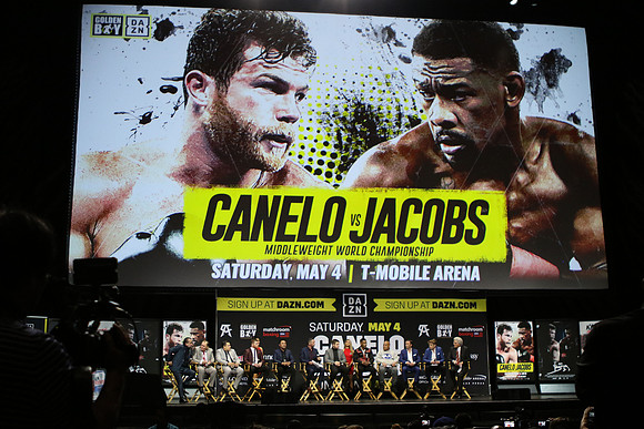 Boxing: Saul Alvarez vs Daniel Jacobs LA Press Conference