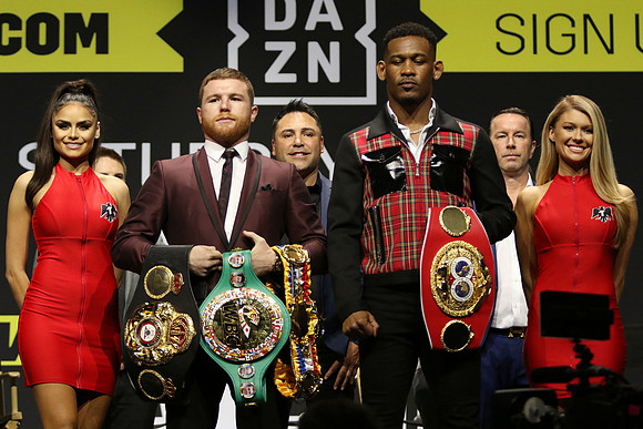Boxing: Saul Alvarez vs Daniel Jacobs LA Press Conference