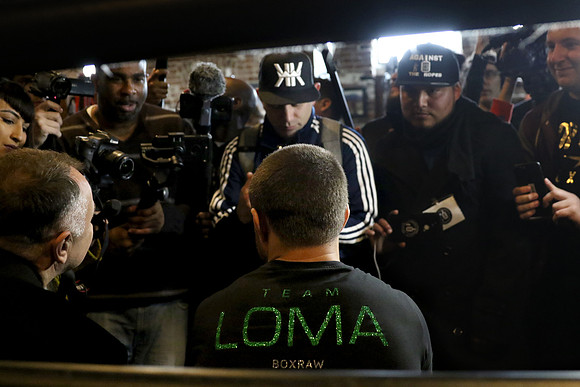Boxing: Lomachenko Media Workout