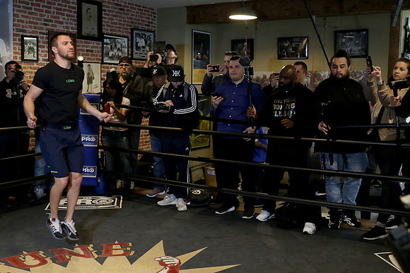 Boxing: Lomachenko Media Workout