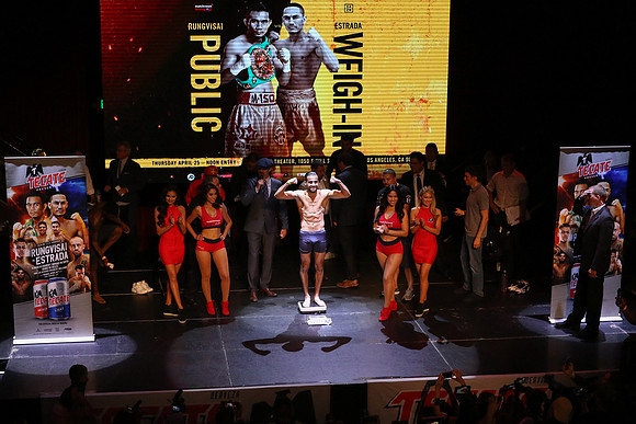 Boxing: Rungvisai vs Estrada