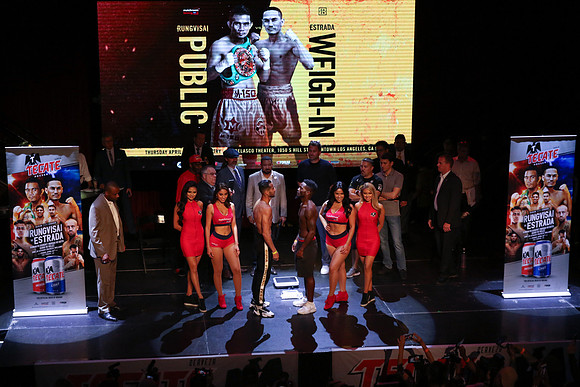 Boxing: Rungvisai vs Estrada