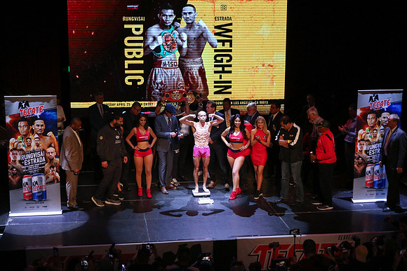 Boxing: Rungvisai vs Estrada