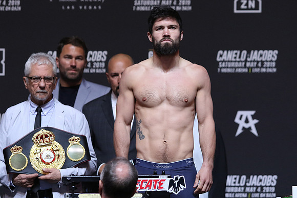 Boxing: Canelo Alvarez vs Daniel Jacobs Official Weigh-In