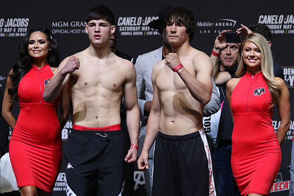 Boxing: Canelo Alvarez vs Daniel Jacobs Official Weigh-In
