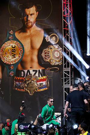 Boxing: Canelo Alvarez vs Daniel Jacobs Official Weigh-In