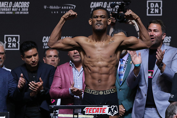 Boxing: Canelo Alvarez vs Daniel Jacobs Official Weigh-In