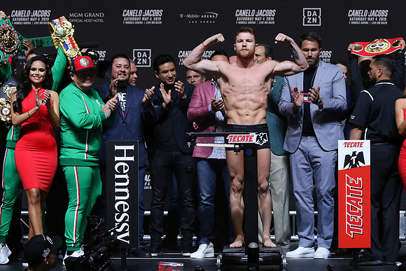 Boxing: Canelo Alvarez vs Daniel Jacobs Official Weigh-In