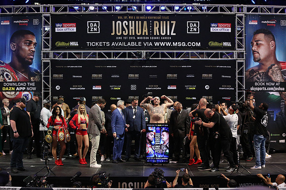 Boxing: Anthony Joshua vs Andy Ruiz