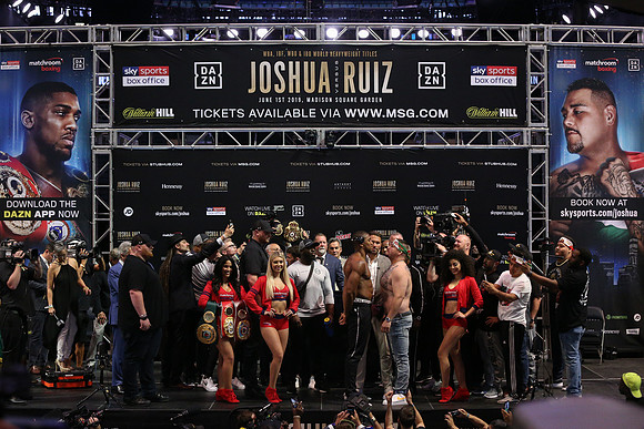 Boxing: Anthony Joshua vs Andy Ruiz