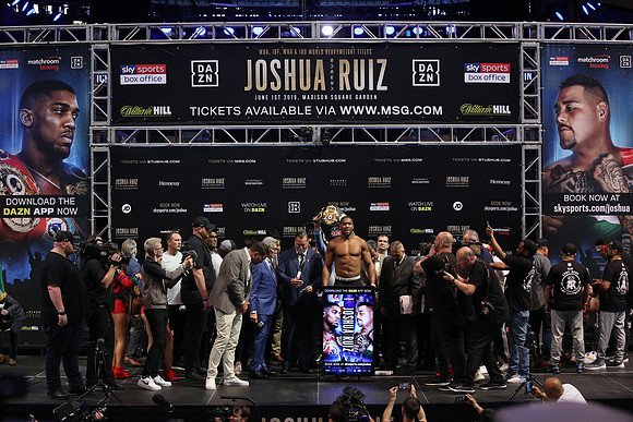 Boxing: Anthony Joshua vs Andy Ruiz