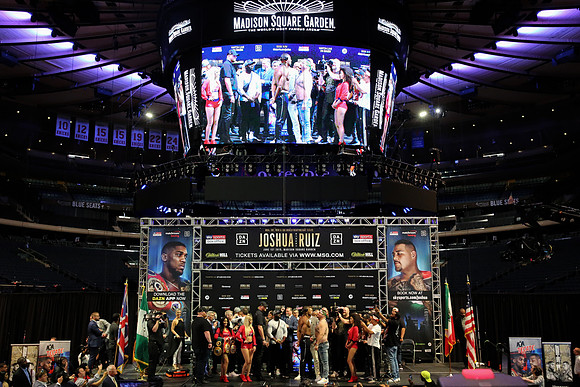 Boxing: Anthony Joshua vs Andy Ruiz