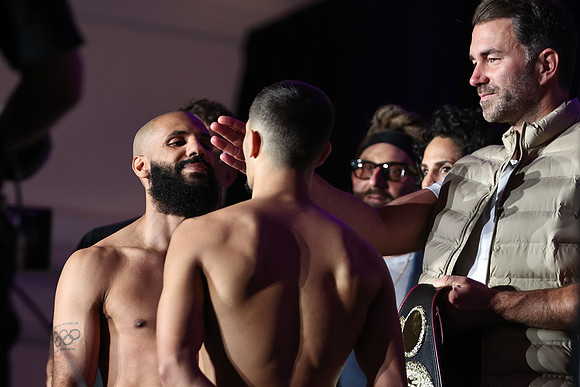 Pacheco vs Coceres Weigh-In