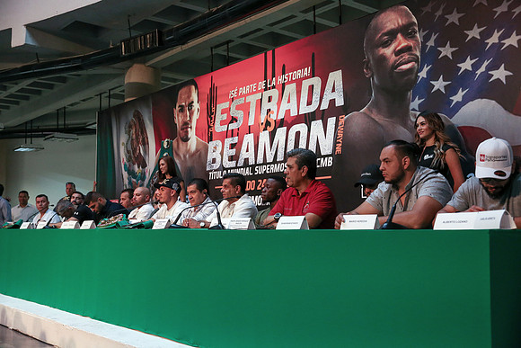 Boxing: Juan Francisco Estrada vs Dewayne Beamon Press Conference