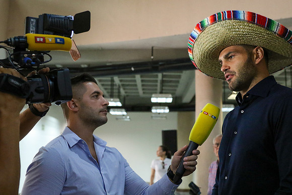Boxing: Juan Francisco Estrada vs Dewayne Beamon Press Conference