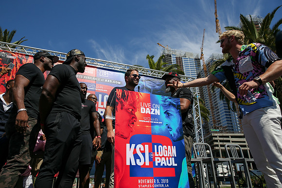 Boxing: KSI vs Logan Paul 2 Press Conference